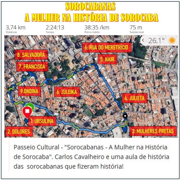 Passeio Cultural: Mulheres na História de Sorocaba