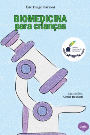 Capa do livro Biomedicina para Crianças, de Éric Barioni